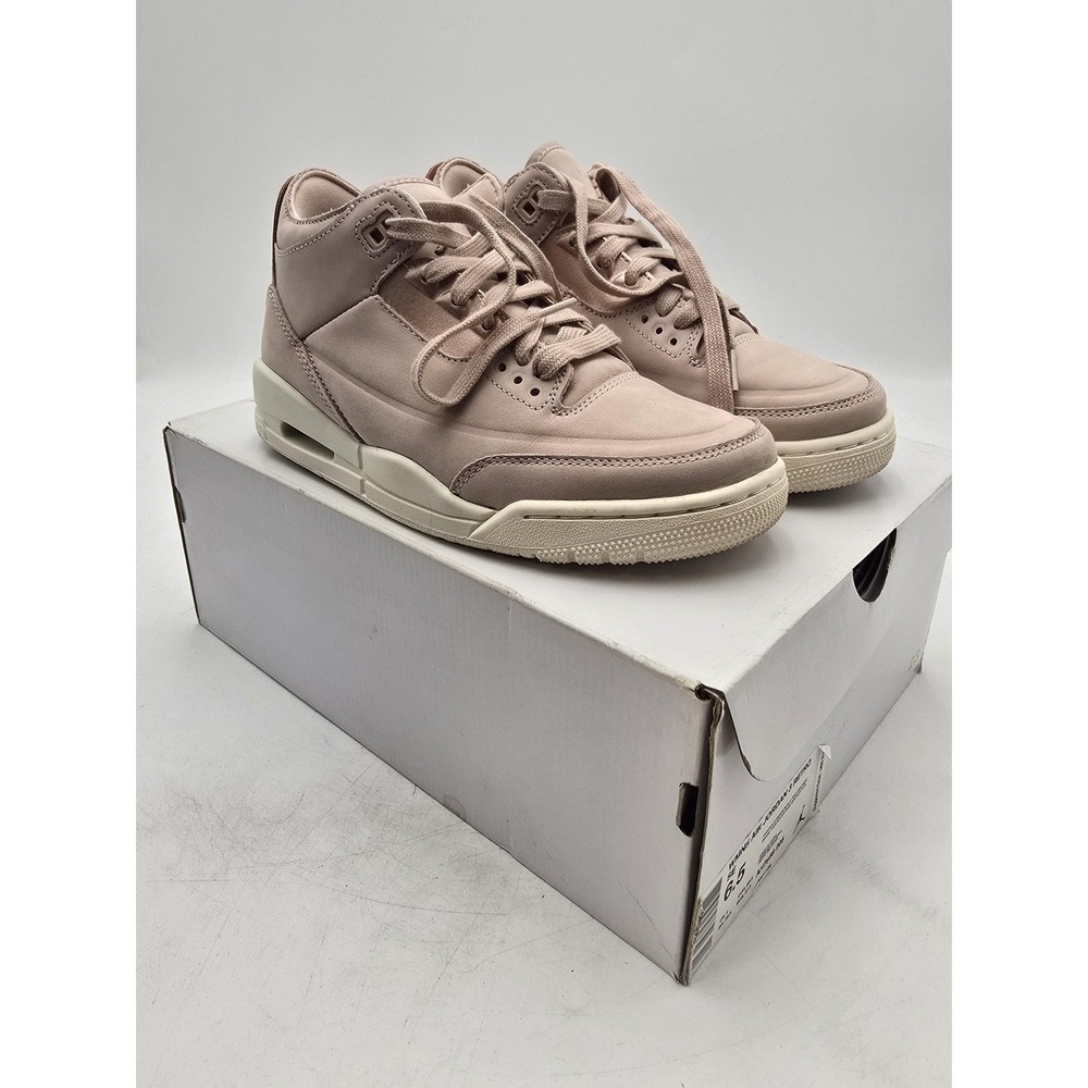 Nike Air Jordan 3 Retro SE Shoes‎ Womens Size 6.5 Beige Sneaker AH7859-205